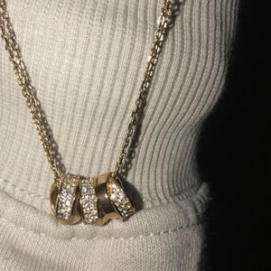 Michael Kors gold-filled stainless steel necklace